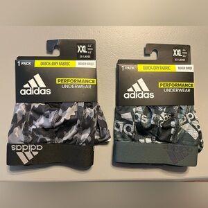 NWT Men’s Adidas Performance Boxer Briefs - Set of 2